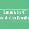 Daman & Diu Administration Recruitment 2017 – 164 Various Jobs