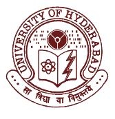 University of Hyderabad Jobs For Junior Research Fellow (JRF) – Hyderabad