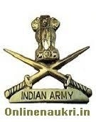 Indian Army Recruitment Notification 2016 in 635 Havildar Post Apply Online
